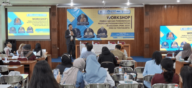 FSRD ISI Yogyakarta Gelar Workshop Pembuatan Dan Pembimbingan Proposal Program Kreativitas Mahasiswa (PKM) 2025