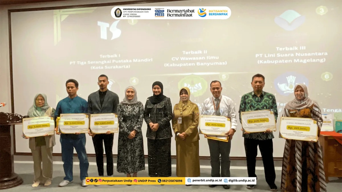 UNDIP Raih Penghargaan Serah Simpan Karya Cetak dan Karya Rekam 
