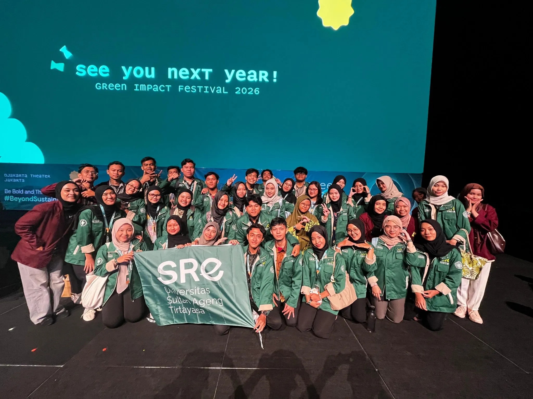 Society of Renewable Energy (SRE) UNTIRTA Hadiri Green Impact Festival 2025: Siap Adopsi Ekonomi Hijau Untuk Mendukung Keberlanjutan di Era Distrupsi AI