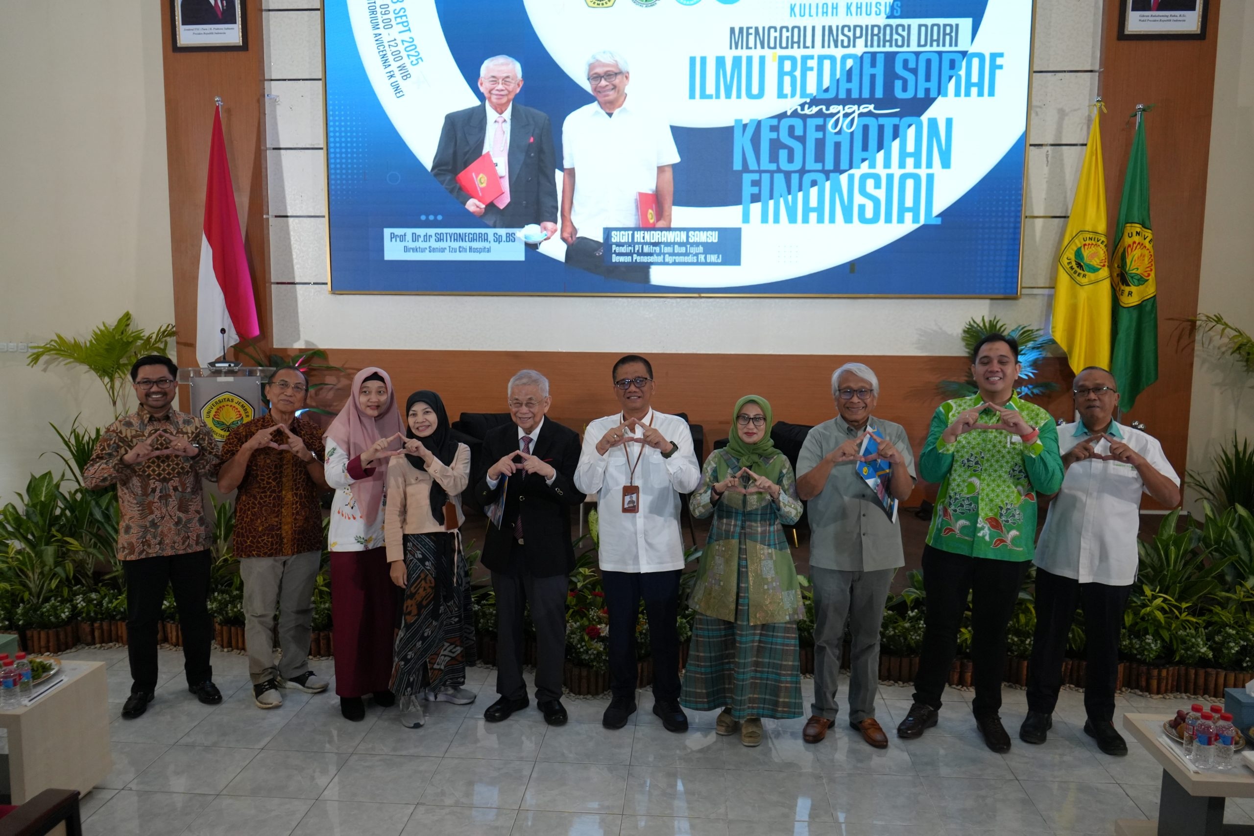 FK UNEJ Hadirkan Pakar Bedah Saraf, Prof. Satyanegara, dalam Kuliah Inspiratif Ilmu Bedah Saraf