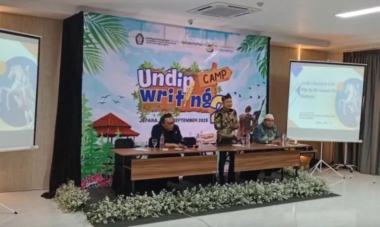 UNDIP Writing Camp Batch 2: Dorong Produktivitas dan Kualitas Karya Tulis Ilmiah