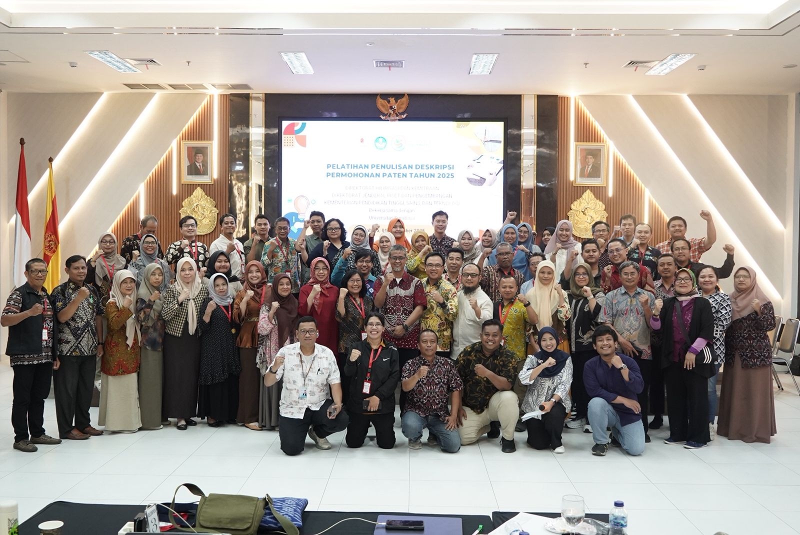 Pelatihan Penulisan Deskripsi Paten 2025: Wujud Komitmen Perkuat Inovasi Perguruan Tinggi