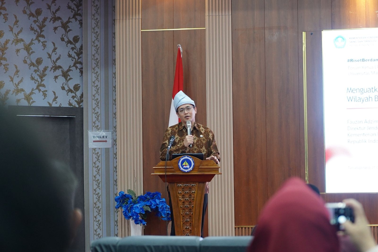 Dirjen Risbang Dorong Penguatan Riset Berdampak di Forum LPPM BKS-PTN Barat 2025