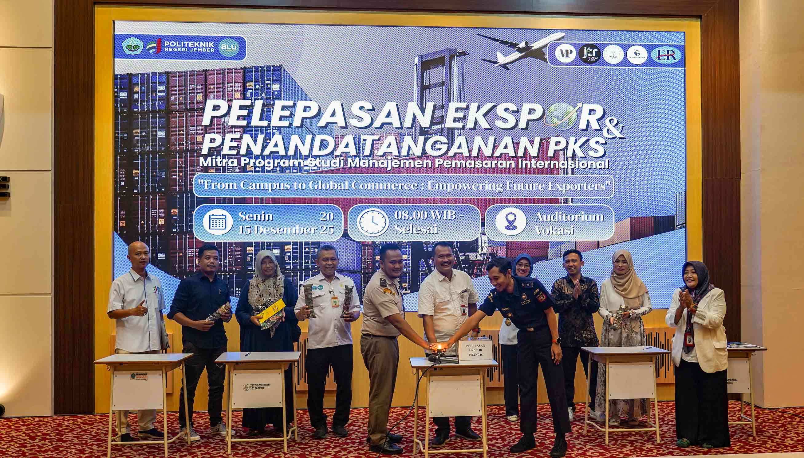 Polije Dorong UMKM Jember Tembus Pasar Eropa dan Amerika Lewat Ekspor