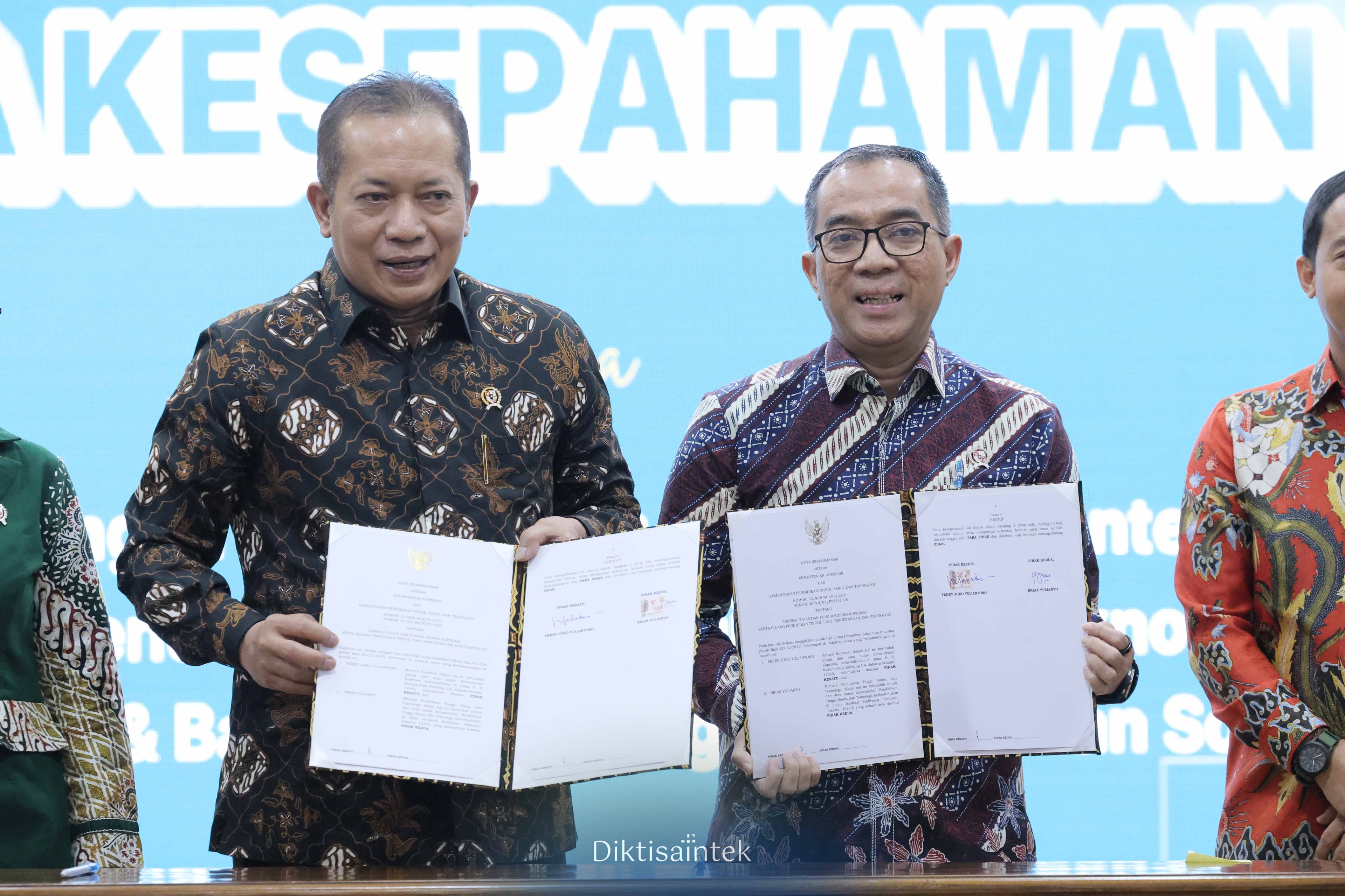 Kampus Turun ke Daerah, Kemdiktisaintek Perkuat Koperasi