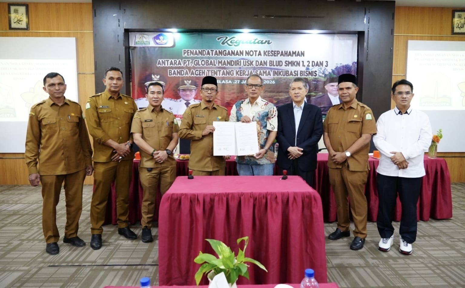 USK Perluas Dampak Ekonomi melalui Sinergi Bisnis dengan SMK