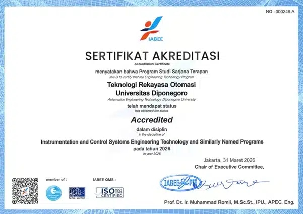 Tiga Program Studi Sekolah Vokasi UNDIP Raih Akreditasi Internasional IABEE