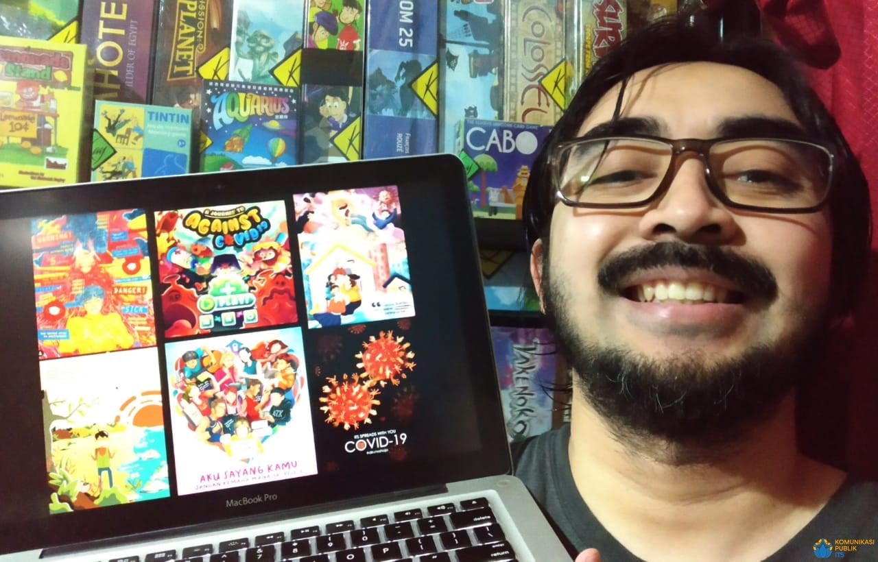 Tantang Mahasiswa DKV ITS Berkarya untuk Cegah Penyebaran Covid-19