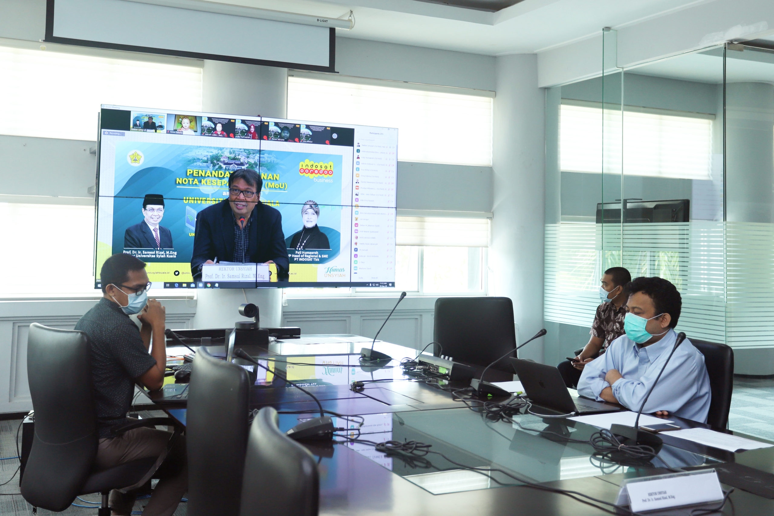 Unsyiah dan Indosat Jalin Kerja Sama Wujudkan Smart Campus