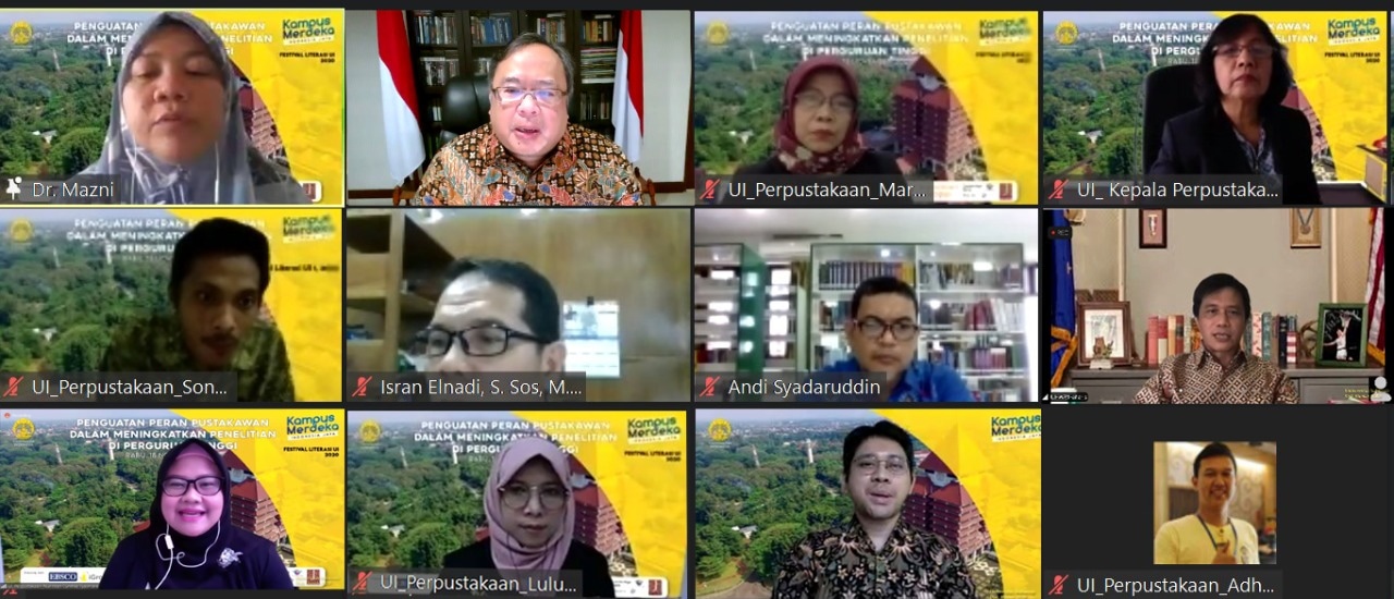 Perpustakaan UI Gelar Seminar Transformasi Peran Pustakawan menjadi Research Librarian