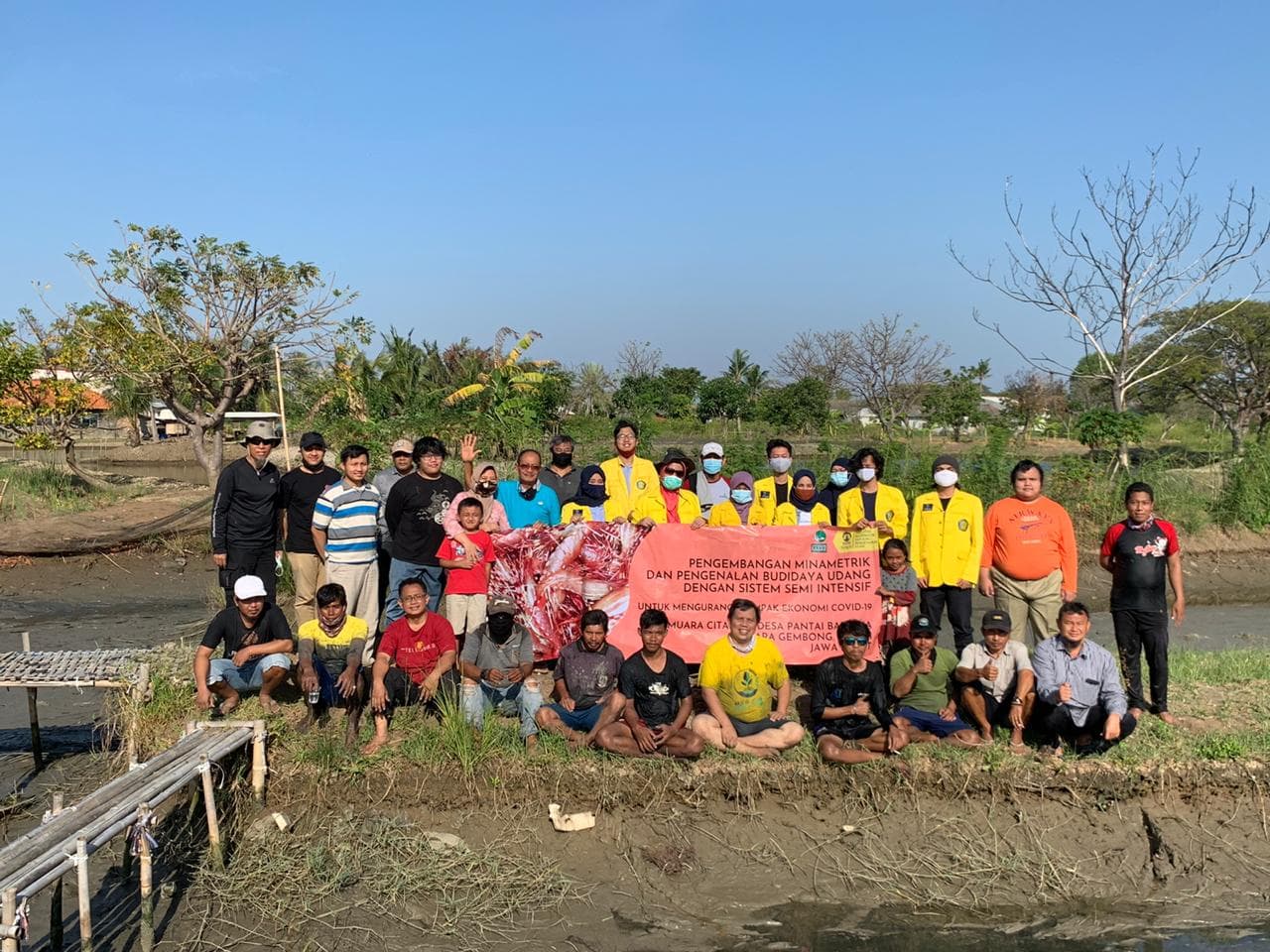 Dosen FMIPA UI Kenalkan Pupuk Tambak Minametrik untuk Tingkatkan Produktivitas Udang Windu