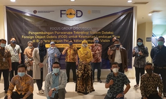 FTUI dan Puslitbang Transportasi Udara Kembangkan Teknologi Pendeteksi Objek Asing