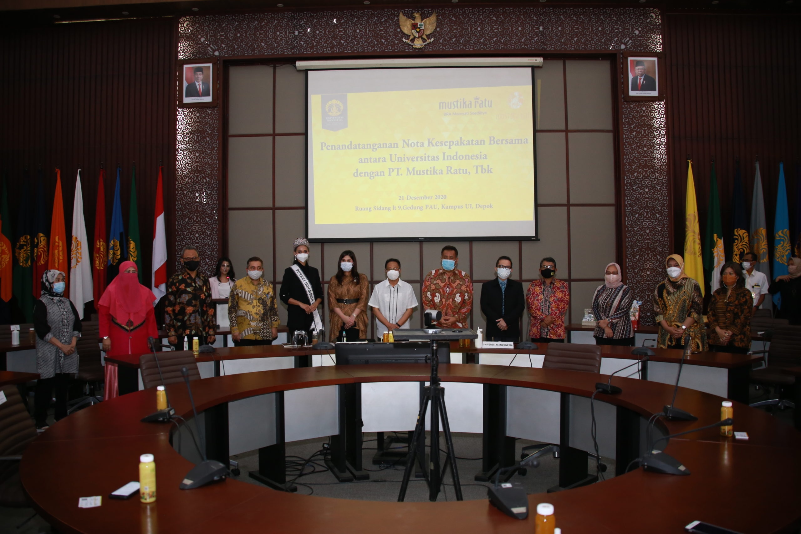 Universitas Indonesia (UI) Jalin Kerja Sama dengan Mustika Ratu (MRAT)