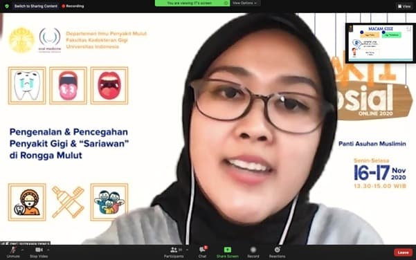 FKG UI Beri Penyuluhan Penyakit Gigi dan Seriawan di Mulut pada Panti Asuhan di Jakarta Pusat