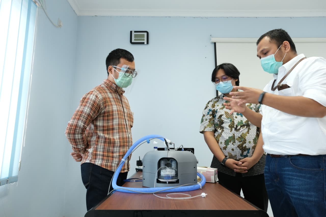 UI Kembangkan Alat Bantu Pernapasan HFNC Untuk Bantu Penanganan Pasien COVID-19
