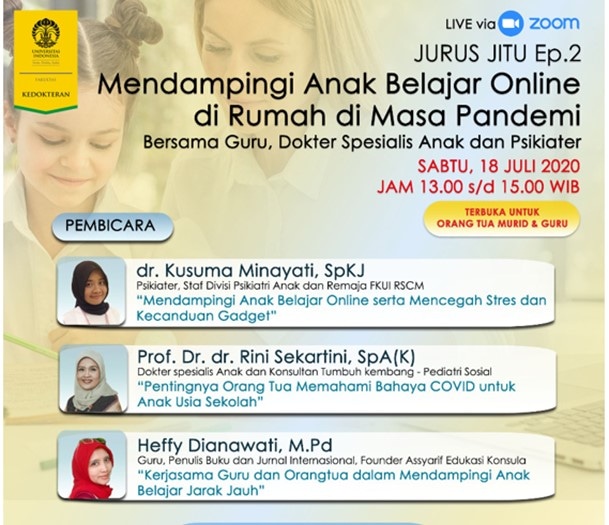 Tim Pengmas FKUI Adakan Kompetisi Guru Kreatif Pahlawan Perjuangan Covid-19 di Depok