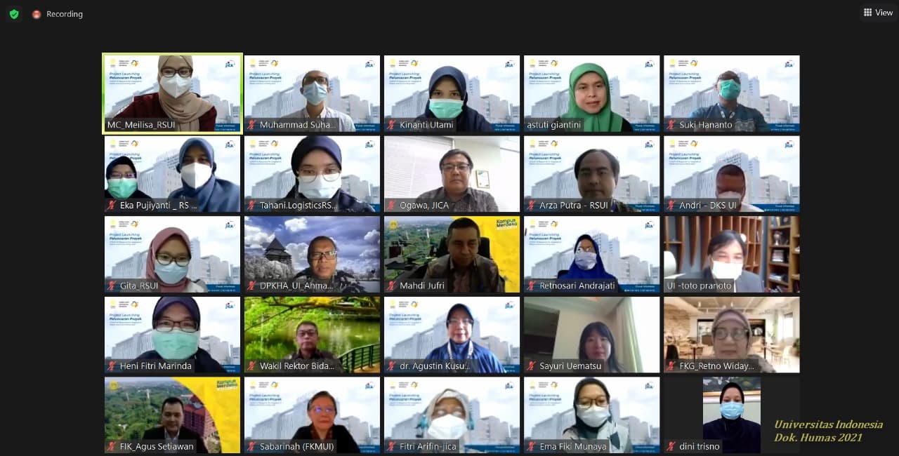 RSUI – JICA Jalin Kerja Sama Rumah Sakit dalam Tanggap COVID-19