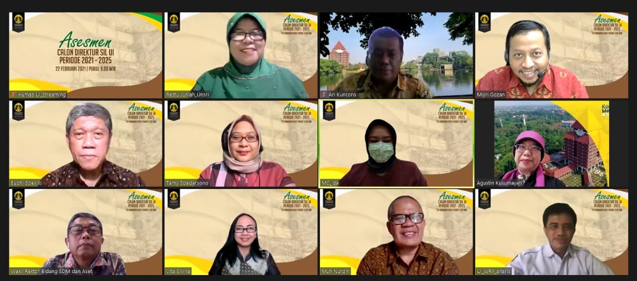 Tri Edhi Budhi Soesilo Terpilih Sebagai Direktur SIL Periode 2021-2025