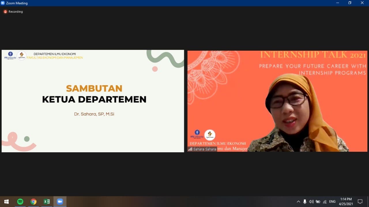 Departemen Ilmu Ekonomi IPB University Jajaki Magang di LAPAN dan HM SAMPOERNA