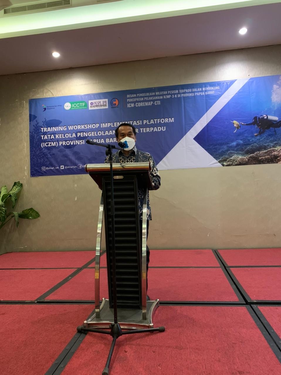 PKSPL IPB University Luncurkan Platform Tata Kelola ICM, Papua Barat Jadi Model