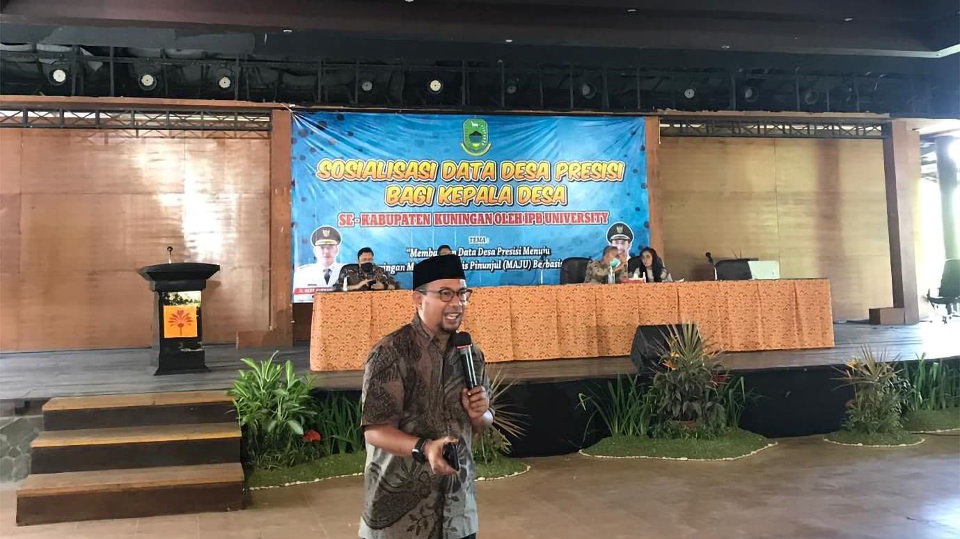 Wakil Kepala LPPM IPB University Tegaskan Data Desa Presisi Bukan Proyek, Tapi Pengabdian Perguruan Tinggi