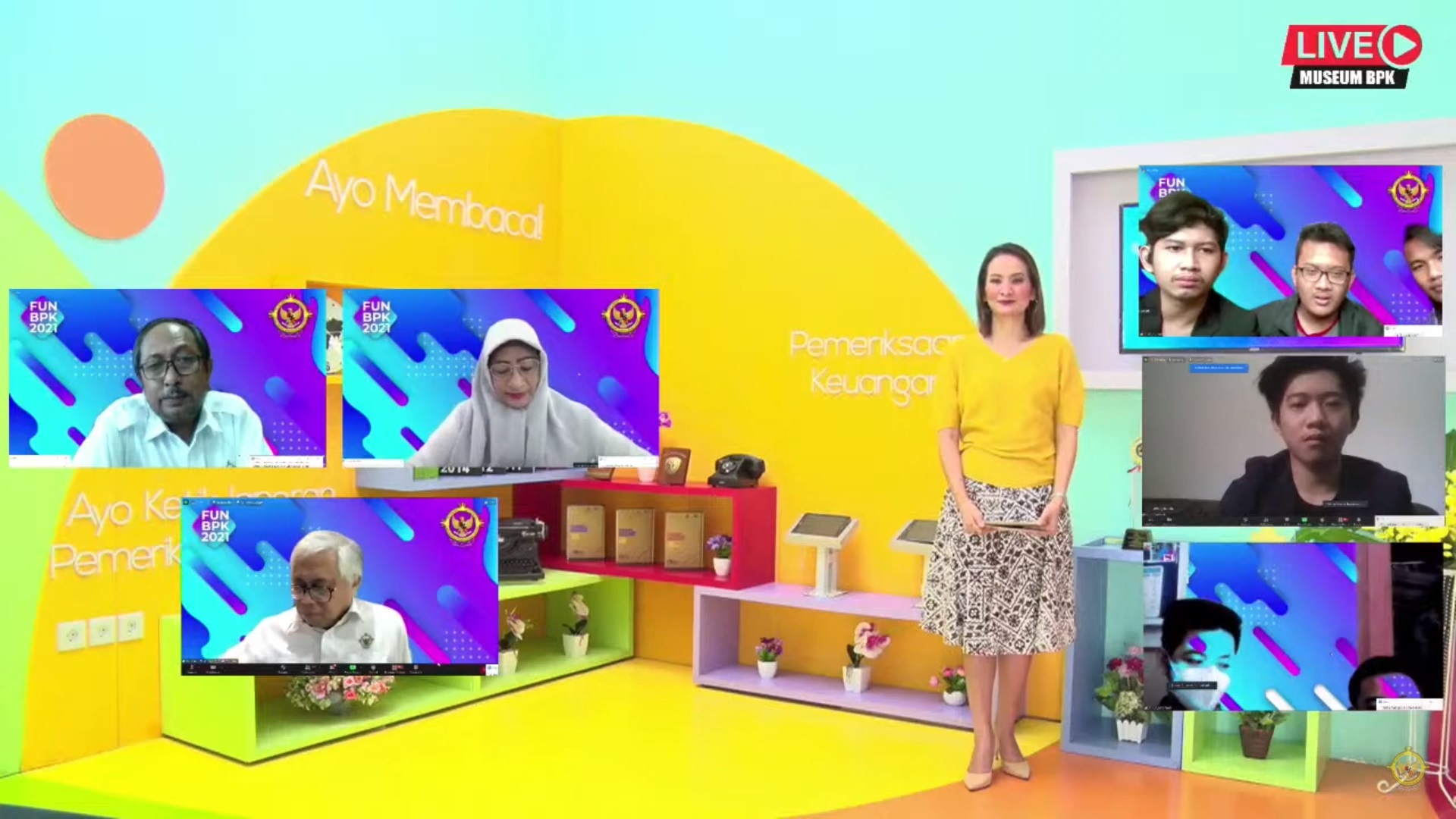 Tim Ksatria UI Juara 1 Cerdas Cermat Online Tingkat Nasional FUN BPK 2021
