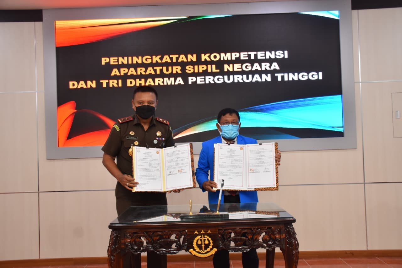 Tingkatkan Kompetensi ASN, Untad Jalin Kerjasama dengan Kejaksaaan Tinggi Negeri Sulawesi Tengah