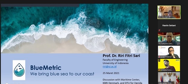 UI BLUEMETRIC MENGUKUR KUALITAS LINGKUNGAN PESISIR PANTAI DI MUARA SUNGAI CITARUM
