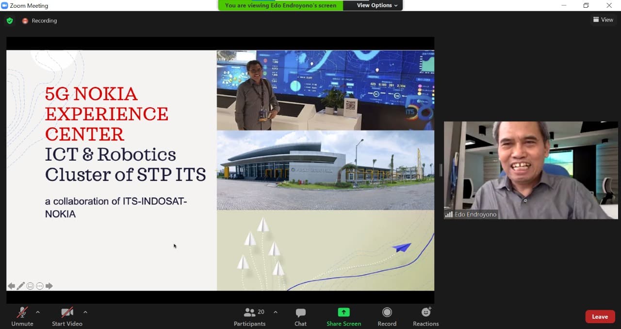 Gandeng Nokia dan Indosat, ITS bakal bangun "5G Experience Center"