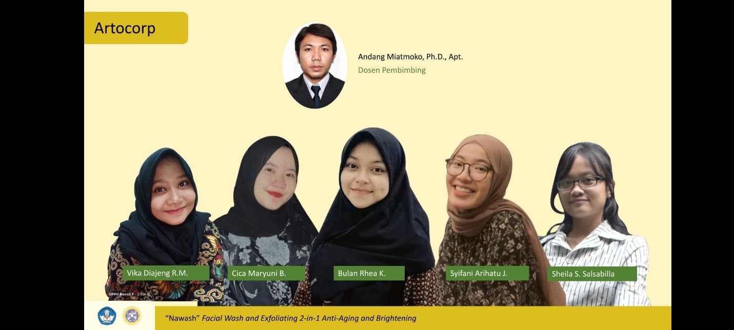 Inovasi Mahasiswa UNAIR Ciptakan Skincare dari Ekstrak Biji Nangka