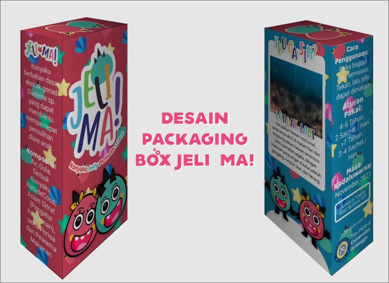 Inovasi Mahasiswa UNAIR dari Gonad Landak Laut Jadikan Jeli Penyembuh Diare