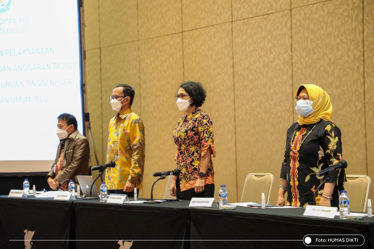 Periode Akhir Tahun Anggaran, plt. Dirjen Diktiristek Minta PTN-BLU Akselerasi Kinerja Anggaran