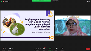 Fakultas Peternakan IPB University Gencarkan Konsumsi Daging Ayam IPB D1 dan Kelinci