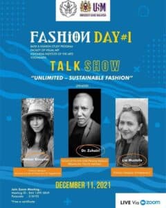 Program Studi D3 Batik dan Fashion University Sains Malaysia Kerjasama Selenggarakan Fashion Day #1