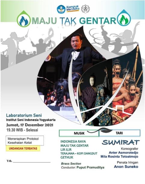 ISI Yogyakarta Gandeng PT Taman Wisata Candi Pentaskan Pagelaran “Maju Tak Gentar”