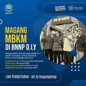 Prodi Desain Komunikasi Visual ISI Yogyakarta Buka Program Magang MBKM di BNNP D.I.Y
