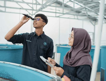 Prodi Teknologi Produksi dan Manajemen Perikanan Budidaya, siap menghasilkan tenaga ahli madya dan wirausaha yang kompeten dan profesional