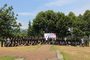 Mahasiswa IPB University Ikuti Diklat Bela Negara dan Wawasan Kebangsaan di Gunung Bunder