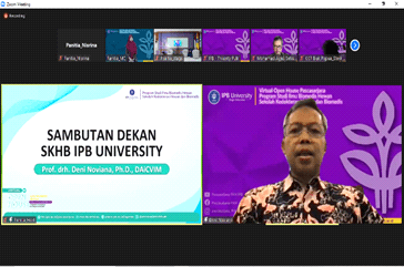 Sekolah Kedokteran Hewan dan Biomedis IPB University Gelar Open House Program Studi Pascasarjana Ilmu Biomedis Hewan