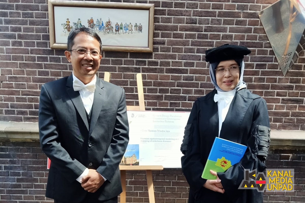 Dosen Statistika Unpad Raih Doktor “Cumlaude” di University of Groningen