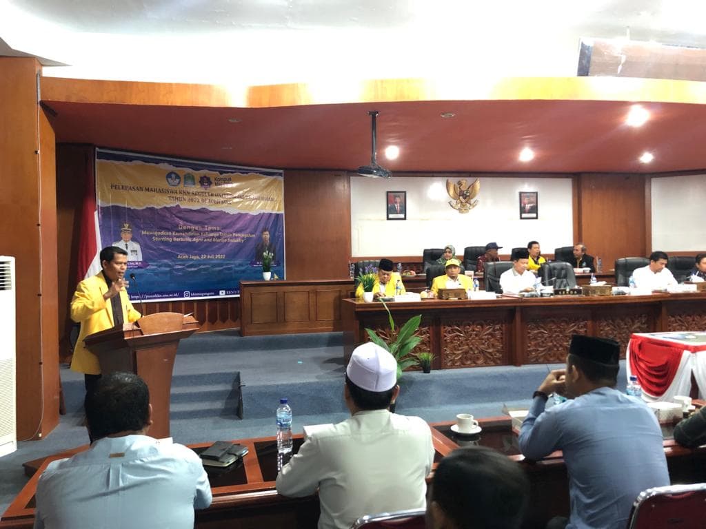 Cegah Kasus Stunting, Ratusan Mahasiswa UTU Lakukan KKN di Kabupaten Aceh Jaya