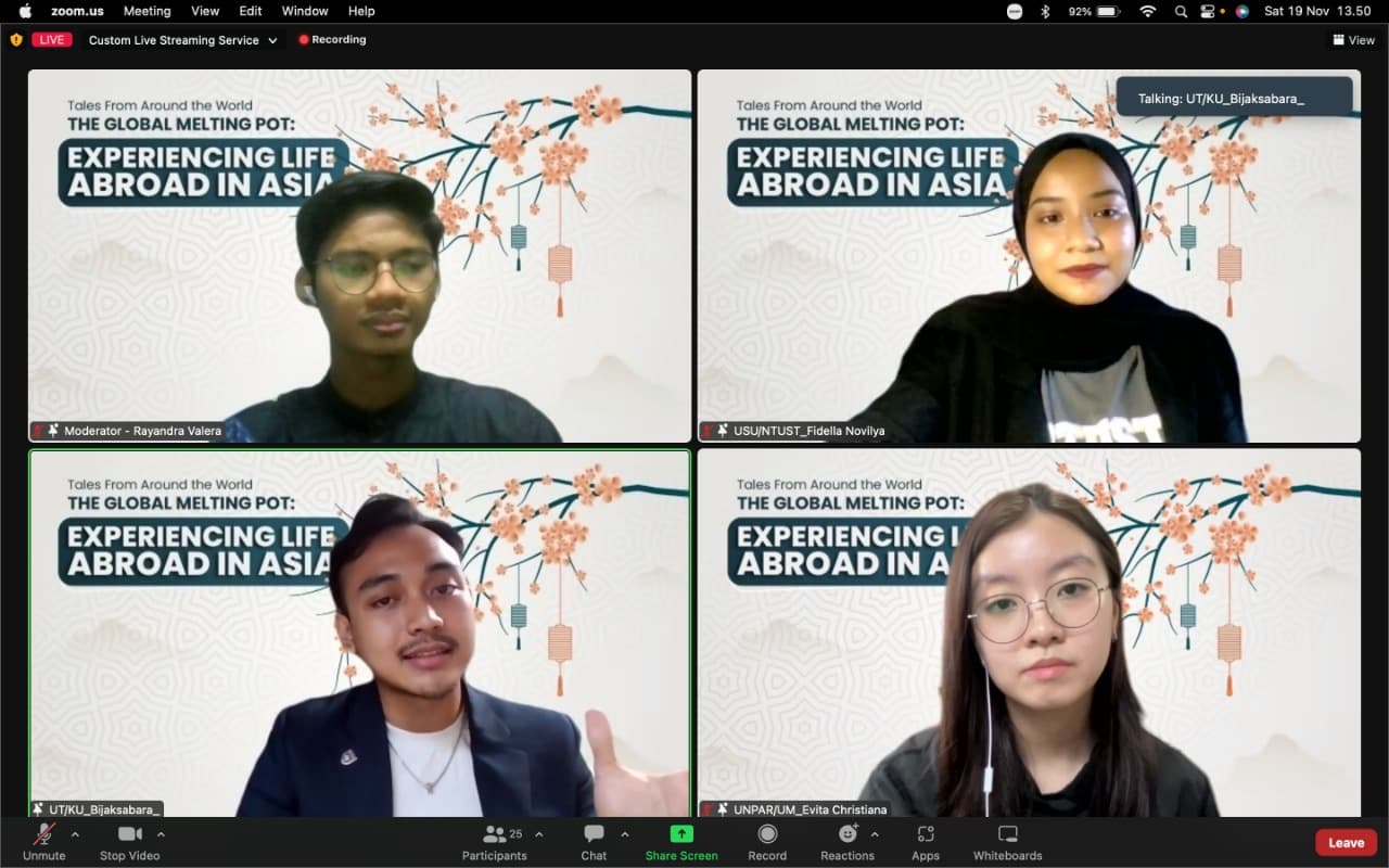 The Global Melting Pot: Keseharian Awardee IISMA di Asia