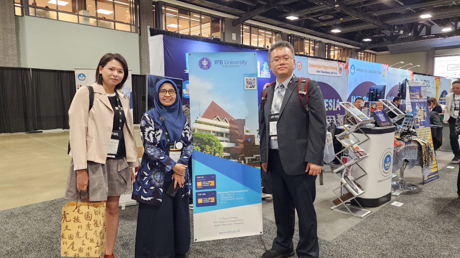 IPB University Jalin Mitra Baru dalam NAFSA Annual Conference and EXPO 2023 di USA