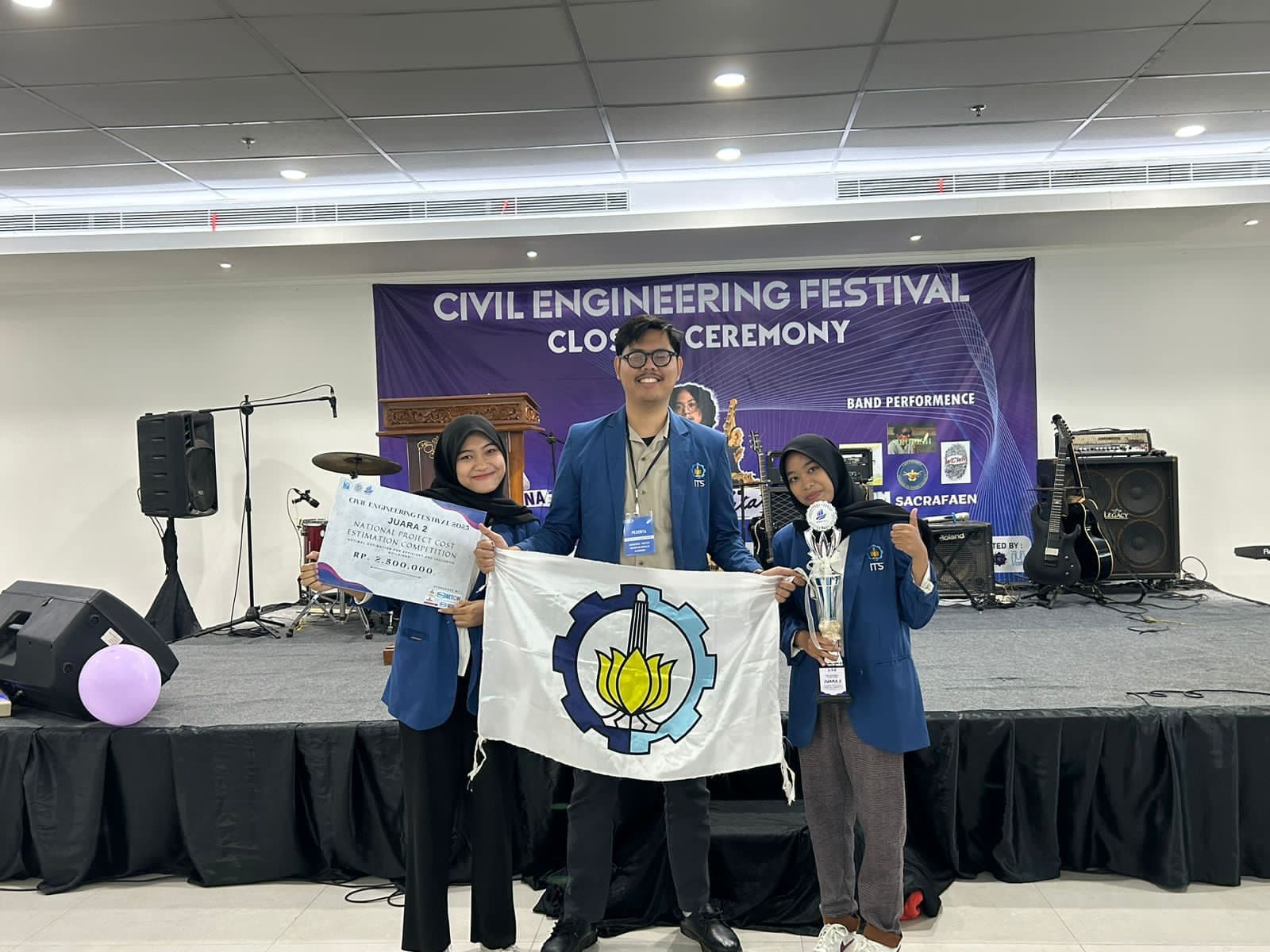 Inovasi Mahasiswa ITS Usung Metode Konstruksi Berkelanjutan