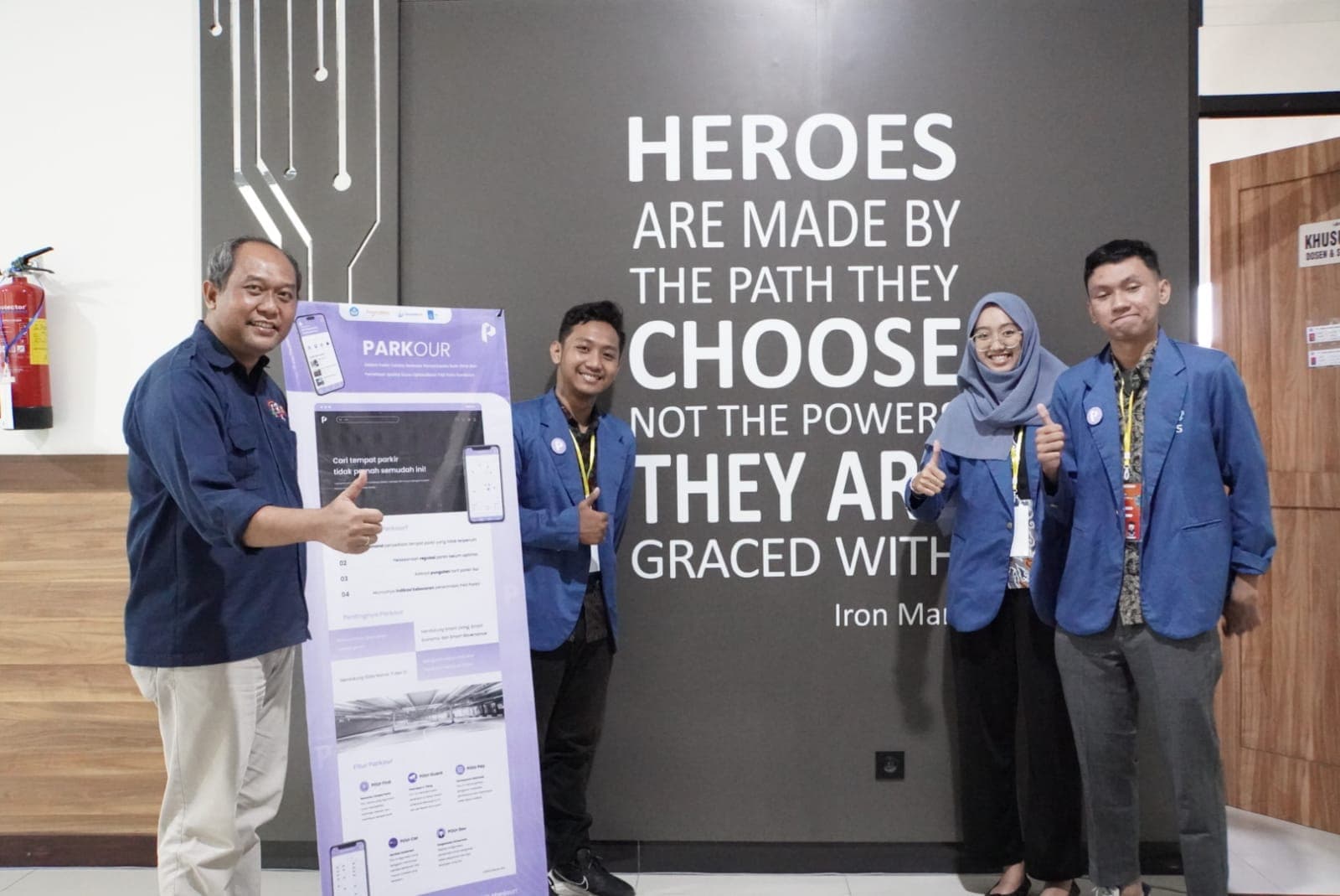 Parkour, Aplikasi Layanan Parkir Digital Karya Mahasiswa ITS