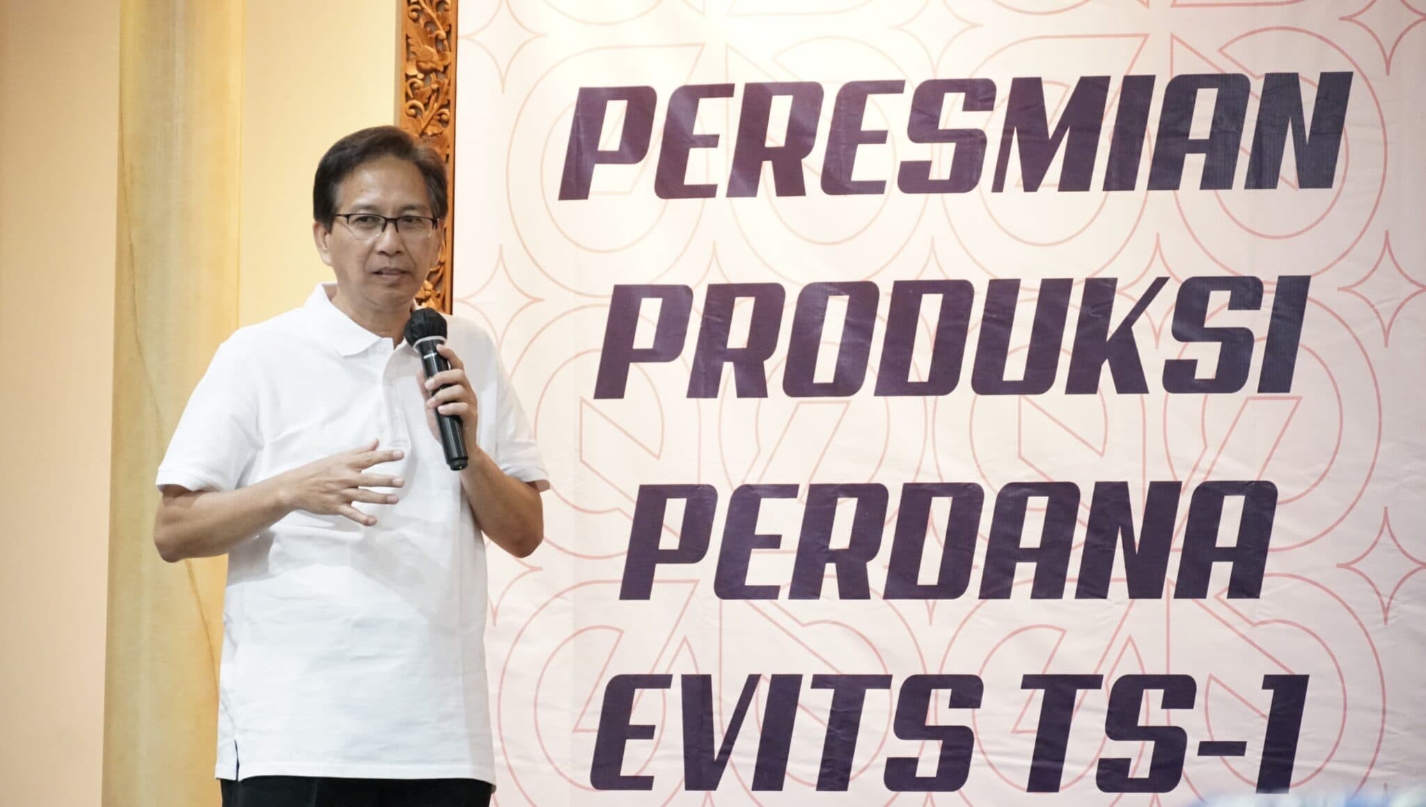 ITS Produksi Perdana Motor Listrik EVITS