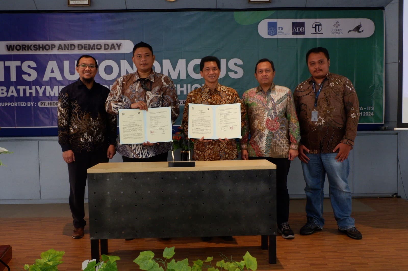 ITS Kenalkan Autonomous Bathymetric Survey Vehicle untuk Pemetaan Perairan