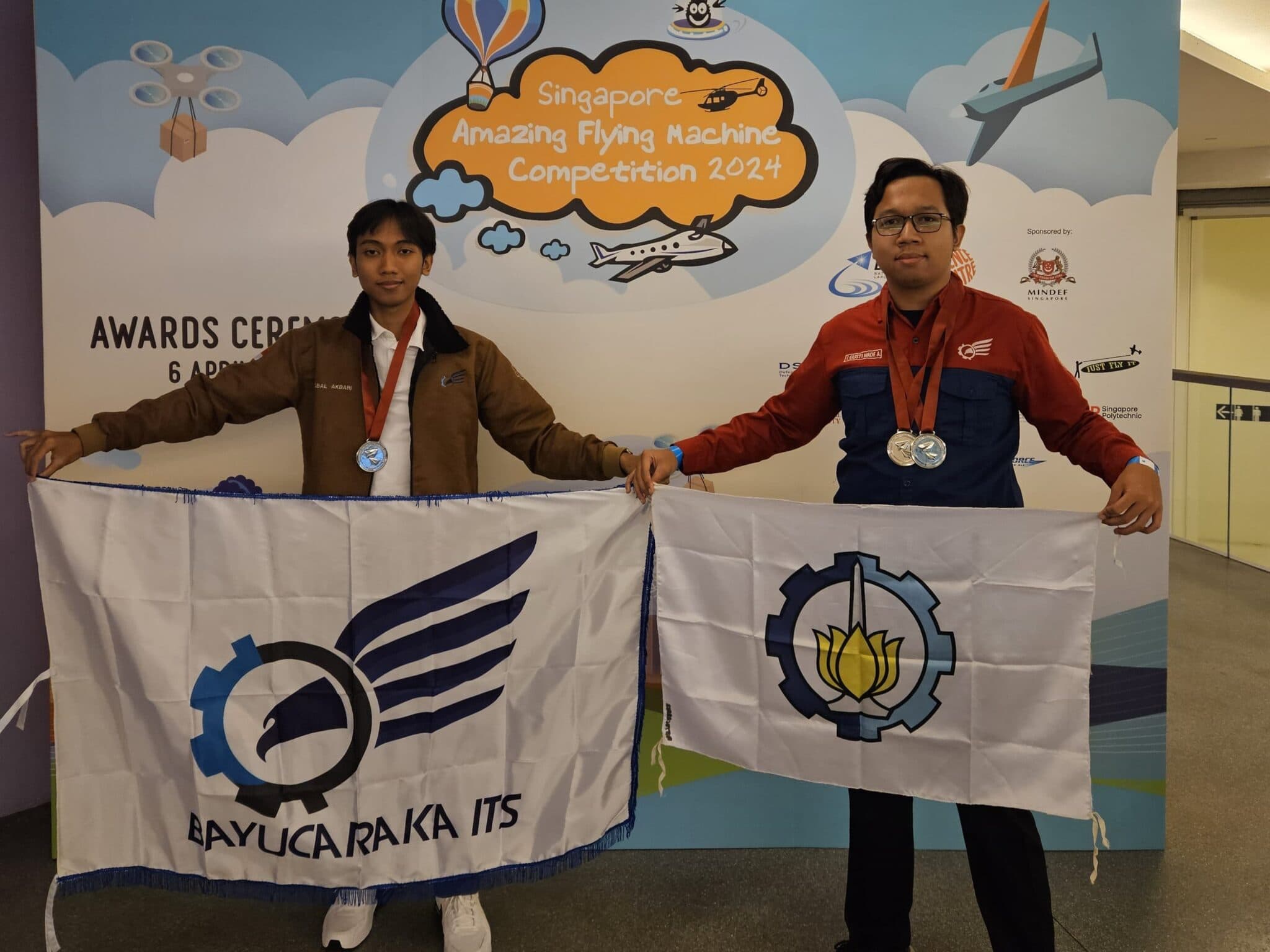 Tim Bayucaraka ITS Sabet Medali Perak di SAFMC 2024