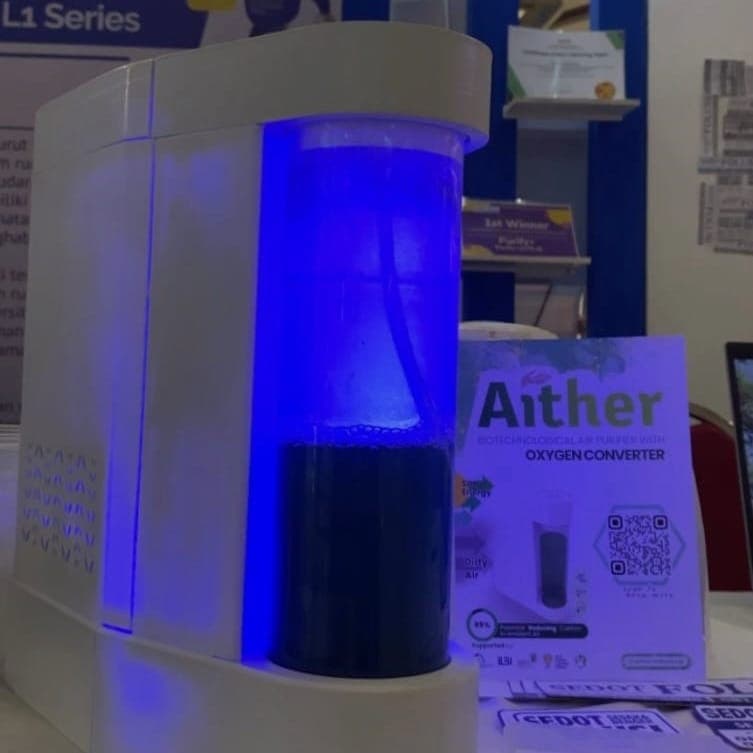 Mahasiswa ITS Kenalkan Aither, Air Purifier Berbasis Bioteknologi Mikroalga