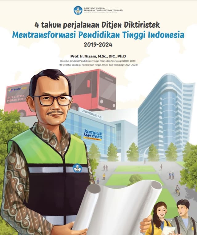 4 Tahun Perjalanan Ditjen Diktiristek Mentransformasi Pendidikan Tinggi Indonesia 2019-2024